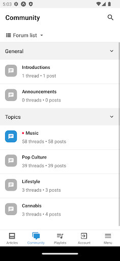 Pop Daze Community Screen 3