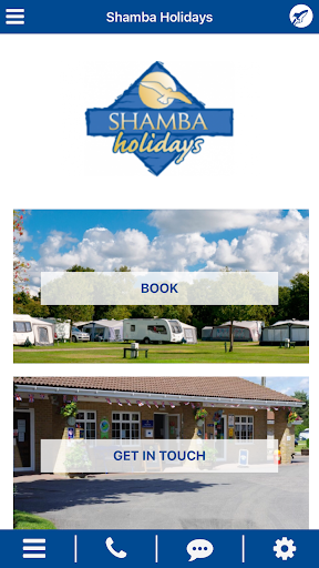 Android application Shamba Holiday Park screenshort