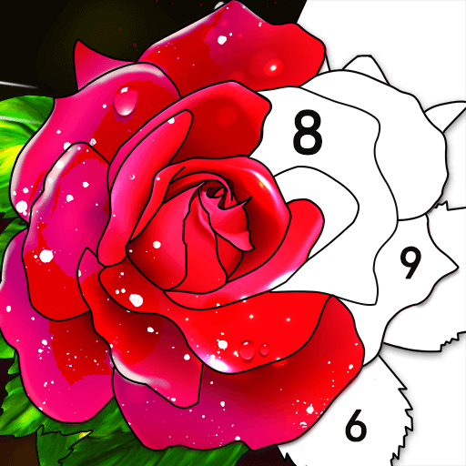 Color by Number: Coloring Book