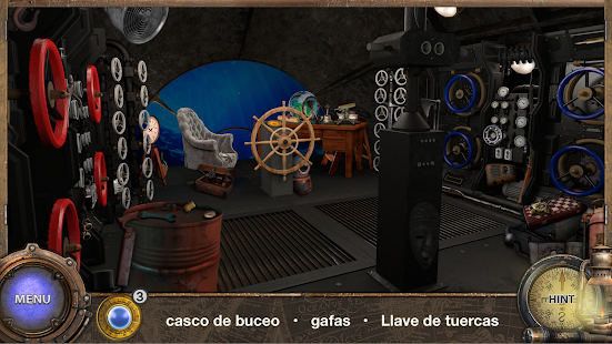 Capitán Nemo: Juegos de Buscar Objetos Screenshot