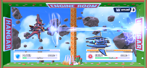 Spaceship 1 vs 1 Online Screen 2