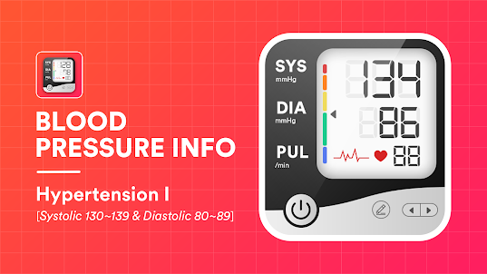 Blood Pressure App: Log Diary