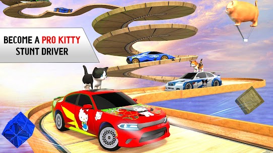 Kitty Car Stunts – Car Games Apk 5