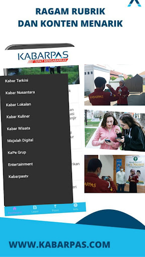 Kabarpas.com Screen 2