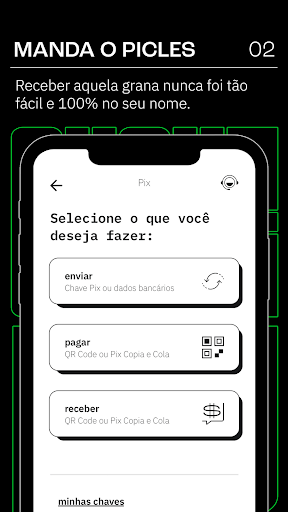 NG.CASH - conta, cartão e pix Screen 3