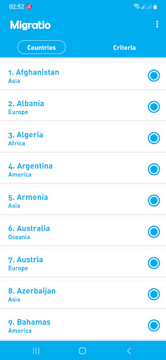 Migratio Screen 3