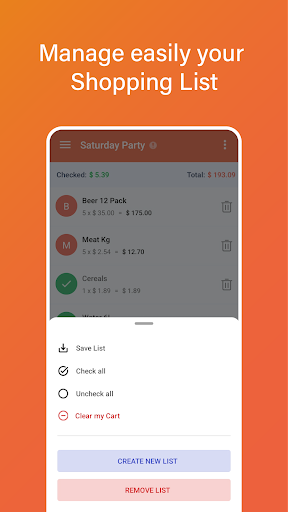 Biello - Smart Shopping List Screen 3