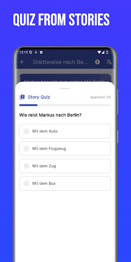 Screenshots from app