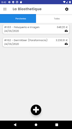 La Biosthetique - App Pedidos Screen 2
