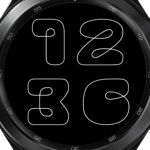 Watch Faces Thin Line Wear OS 1.0.0 Icon