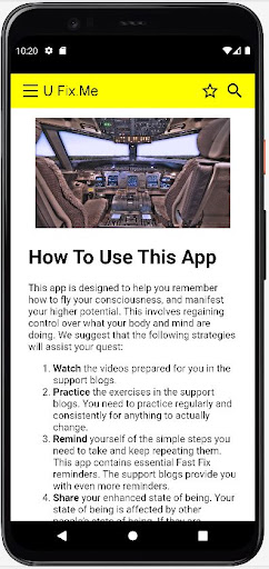 UFix.Me Screen 2
