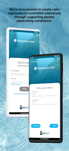Android application Perspectives in Care screenshort