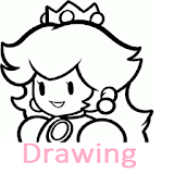 Drawing Princess icon