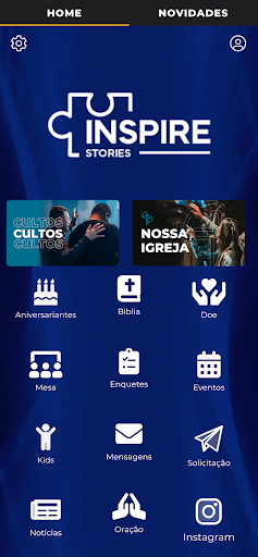 Android application Inspire Stories screenshort