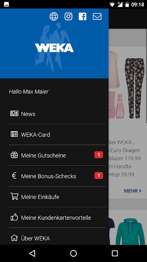 WEKA Kaufhaus Screen 2