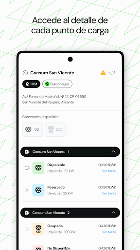 EuroCharger: Puntos de recarga Screenshot 3 - AppWisp.com