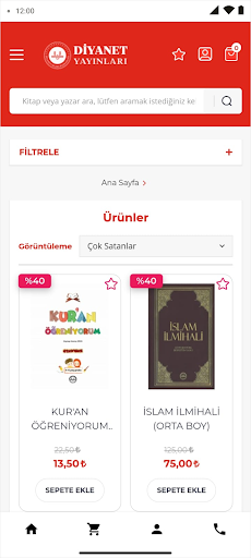 Diyanet Yayınları E-satış Screen 2