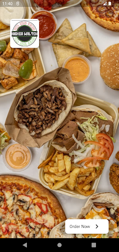 Android application Higher Walton Takeaway screenshort