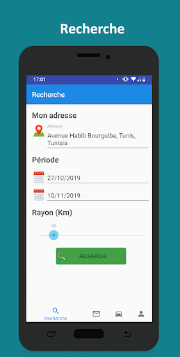 Aperçu de l'application