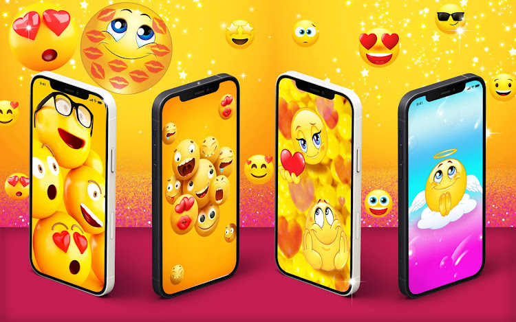 Funny smiley emoji wallpapers - 25.8 - (Android)