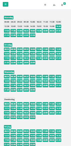 Easybooker Screen 2