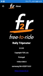 F2R Rally Tripmeter
