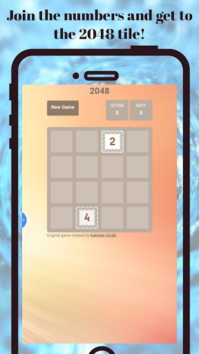 2048 Number Puzzle game