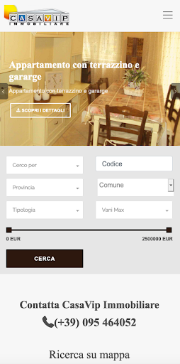 Android application CasaVip Immobiliare screenshort