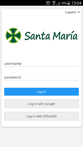 Android application CSM Colegio Santa María screenshort