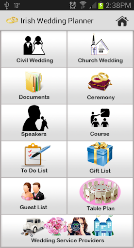 Irish Wedding Planner Screenshot 1 - AppWisp.com