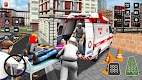 screenshot of Heli Ambulance Simulator 2020: 3D Flying car games