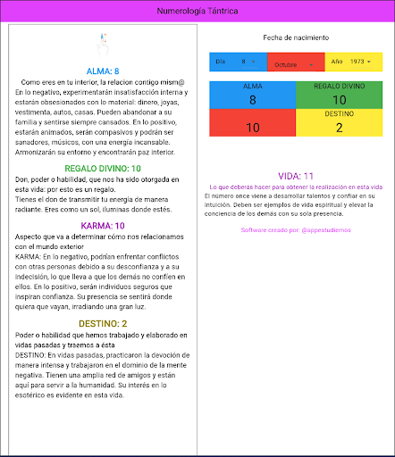 numerologia tantrica Screen 3