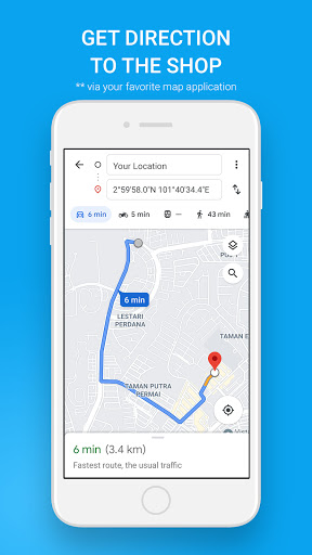 Business Muslim Finder Map  B