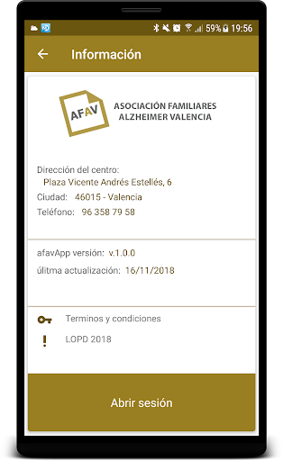 afavApp Screen 3
