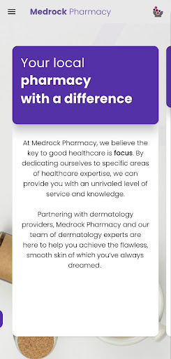 MedRock Pharmacy Screen 2