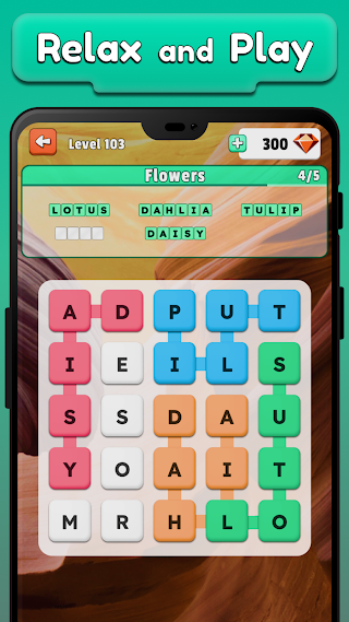 WordHunt : Hard Word Search - Screenshot 2