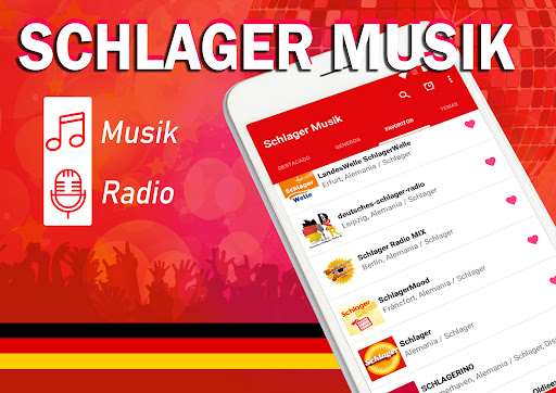 Android application Schlager Musik App screenshort