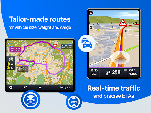 Sygic GPS Truck & Caravan - Maps & Navigation - apps