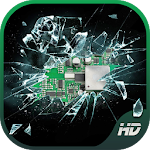 Cover Image of Unduh Cracked Live Wallpaper 1.0 APK