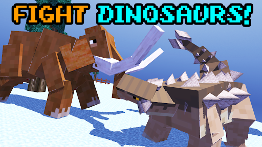 Blocky Dino Park Mammoth Rage Screenshot 3 - AppWisp.com