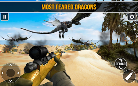 Captura de Pantalla 10 tiro al dragón juego de dragón android