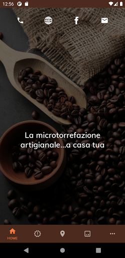 Android application Portincasa Caffè screenshort