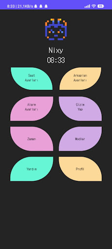 Android application Nixy screenshort