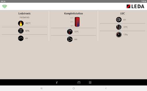 LEDATRONIC App Screen 3