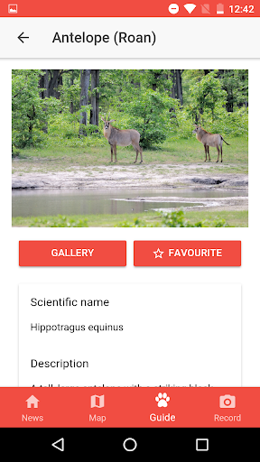 Serengeti Tracker Screen 3