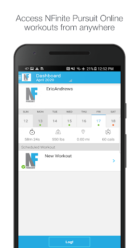 Android application NFinite Pursuit Online screenshort