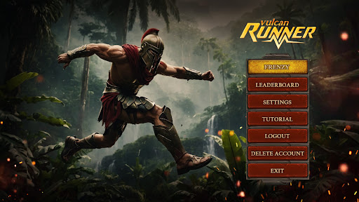 Android application Vulcan Runner screenshort