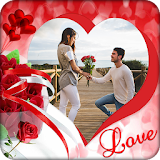 Romantic Love Photo Frame 2018 icon