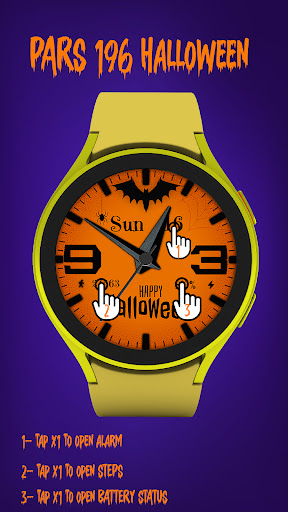 Pars Halloween Watch Face Screen 2