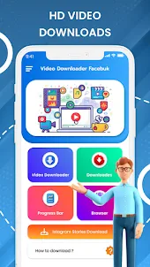 Video Downloader For Facebuk